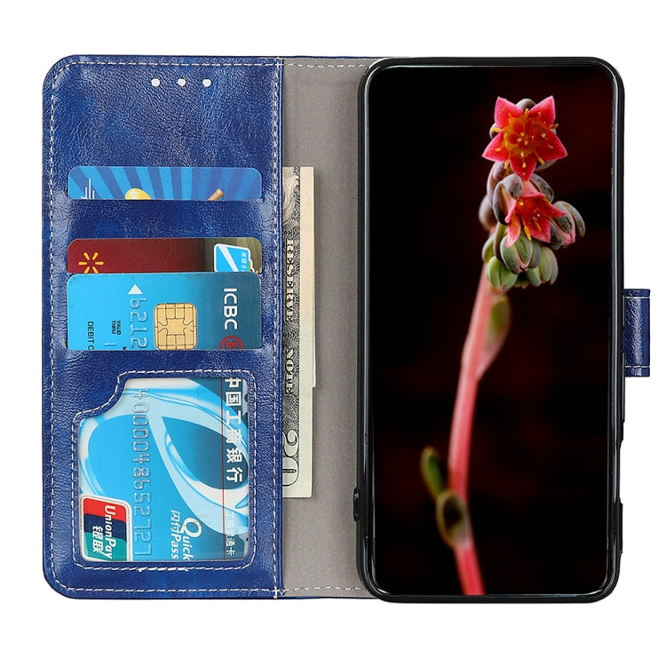 Retro Crazy Horse Texture Horizontal Flip Leather Phone Case, Compatible with Motorola Moto E40/E20/E30/Lenovo K14 Plus