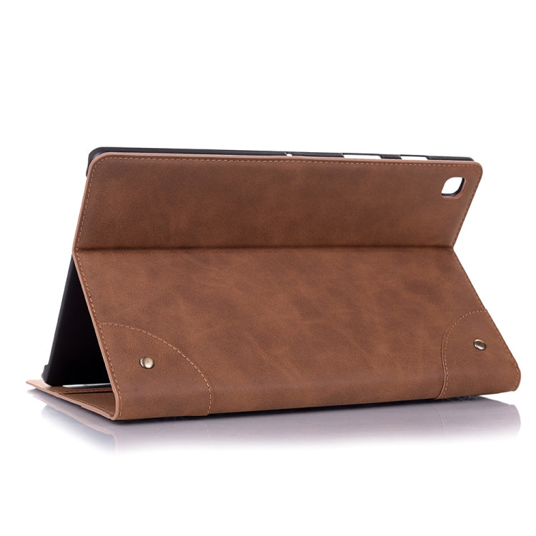 Retro Leather Tablet Case, Compatible with Samsung Galaxy Tab A7 Lite T220/T225