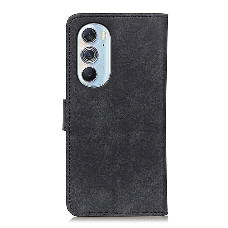 KHAZNEH Retro Texture Horizontal Flip Leather Phone Case, Compatible with Motorola Edge X30