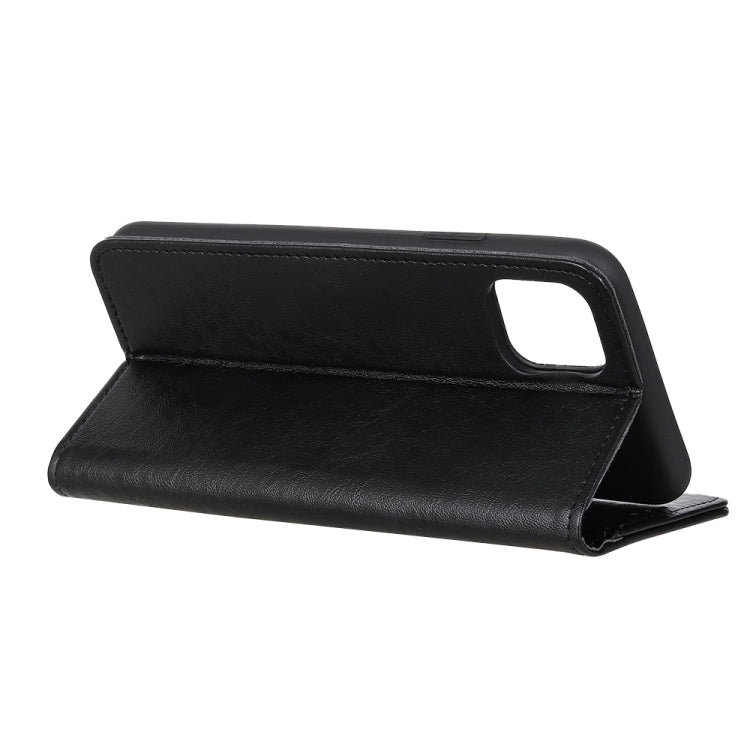 Magnetic Retro Crazy Horse Texture Horizontal Flip Leather Case with Holder & Card Slots