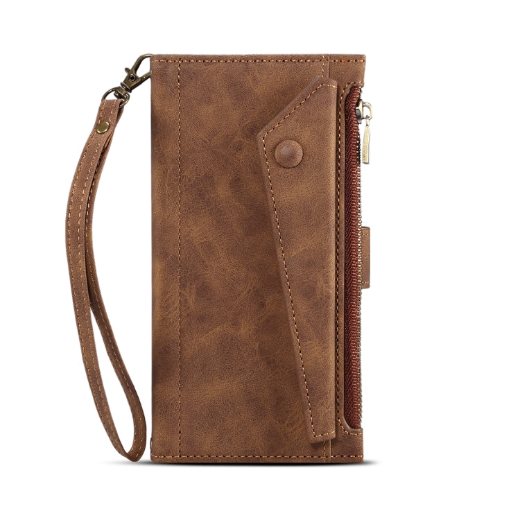 Retro Frosted Horizontal Flip Leather Phone Case, Compatible with Motorola Moto E40 / E30 / E20