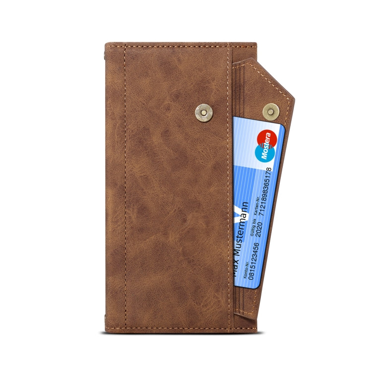 Retro Frosted Horizontal Flip Leather Phone Case, Compatible with Motorola Moto E40 / E30 / E20