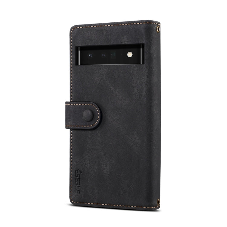 Retro Frosted Horizontal Flip Leather Phone Case, Compatible with Google Pixel 6a