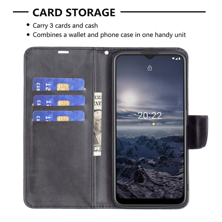 Retro Lambskin Texture Leather Phone Case, Compatible with Nokia G21 / G11