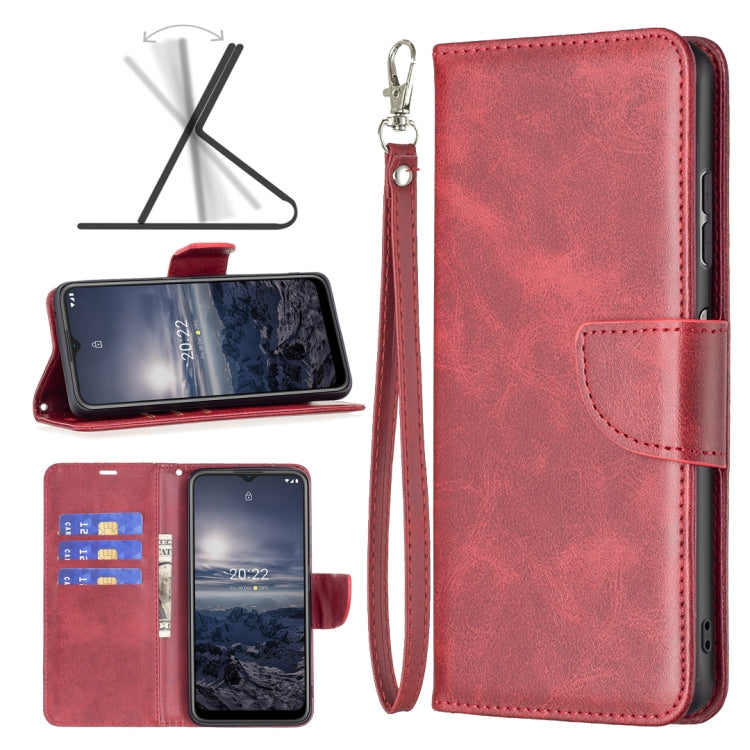 Retro Lambskin Texture Leather Phone Case, Compatible with Nokia G21 / G11