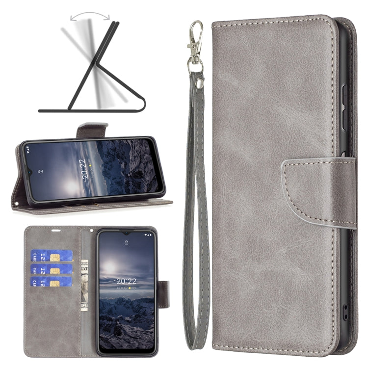 Retro Lambskin Texture Leather Phone Case, Compatible with Nokia G21 / G11