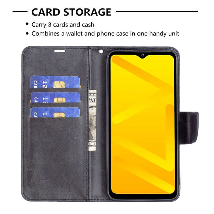 Retro Lambskin Texture Leather Phone Case, Compatible with ZTE Blade A71