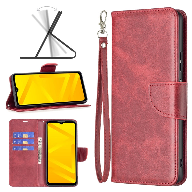 Retro Lambskin Texture Leather Phone Case, Compatible with ZTE Blade A71