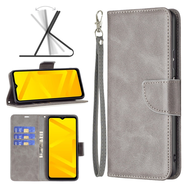 Retro Lambskin Texture Leather Phone Case, Compatible with ZTE Blade A71