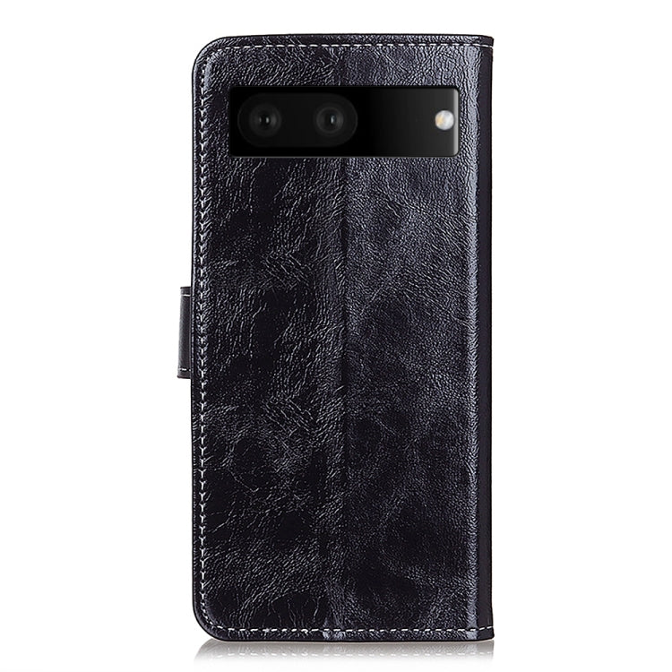 Retro Crazy Horse Texture Flip Leather Phone Case, Compatible with Google Pixel 7 5G