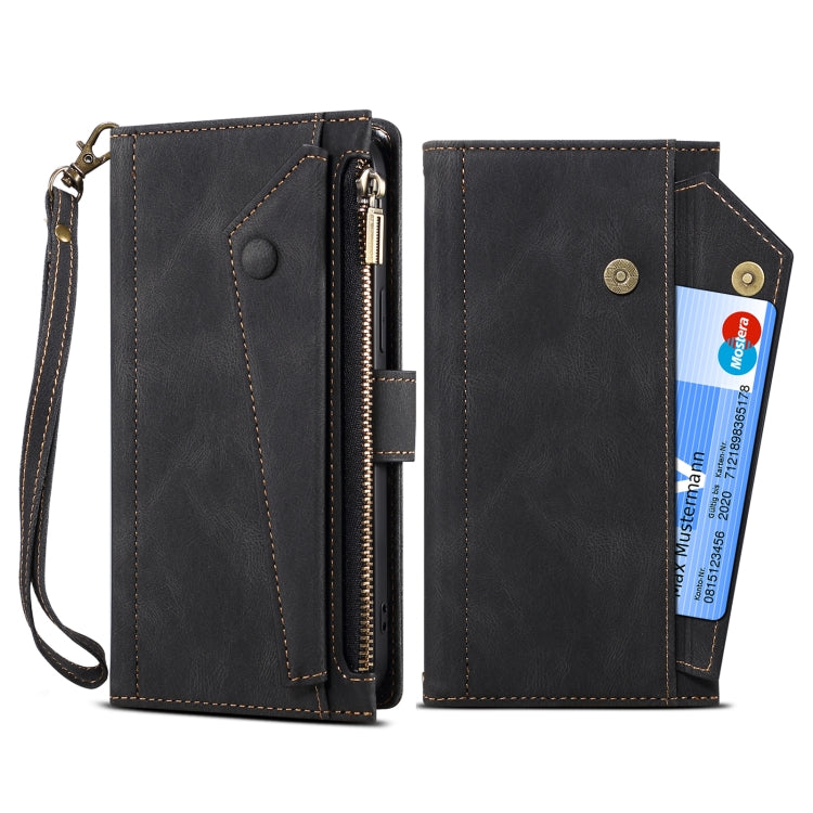 Retro Frosted Horizontal Flip Leather Phone Case, Compatible with Google Pixel 7 5G