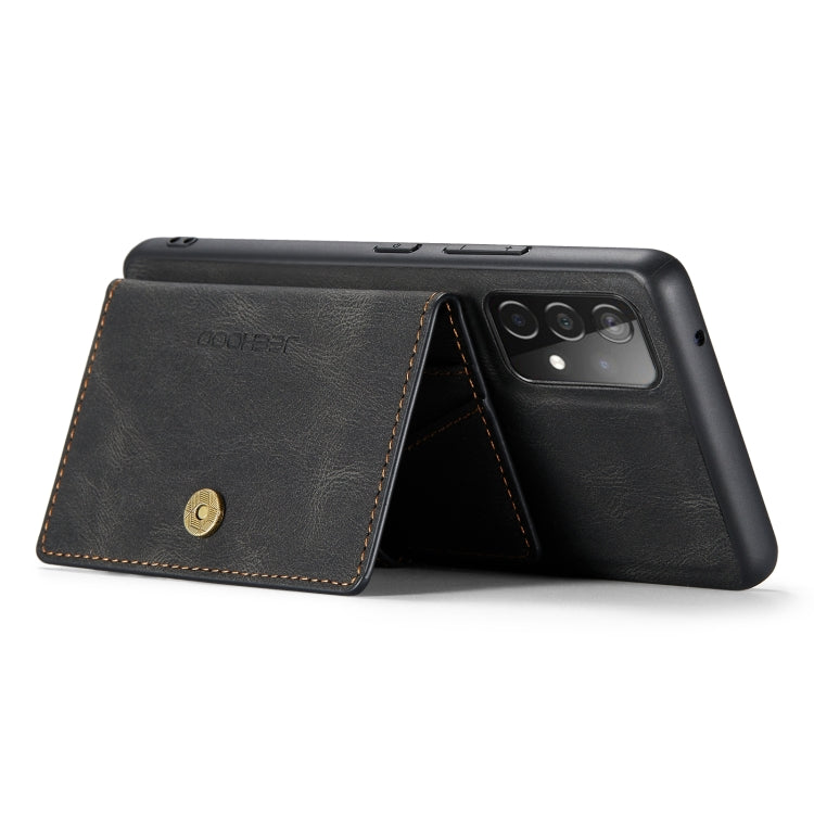 JEEHOOD Retro Magnetic Detachable Phone Case with Wallet & Card Slot & Holder