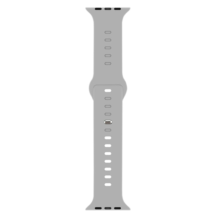 Liquid Silicone Watchband Compatible with Apple Watch Series, 7 45mm / 6&SE&5&4 44mm / 3&2&1 42mm