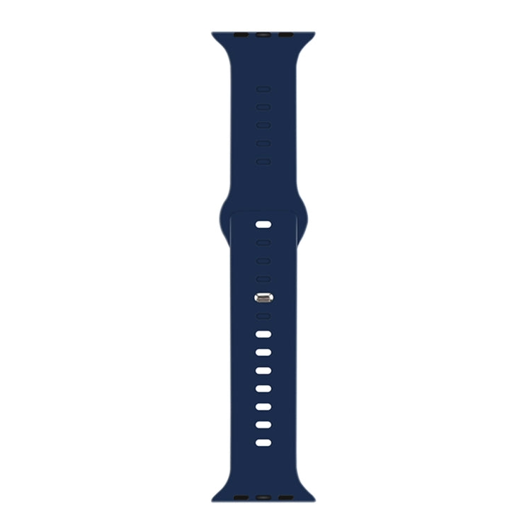 Liquid Silicone Watchband Compatible with Apple Watch Series, 7 45mm / 6&SE&5&4 44mm / 3&2&1 42mm
