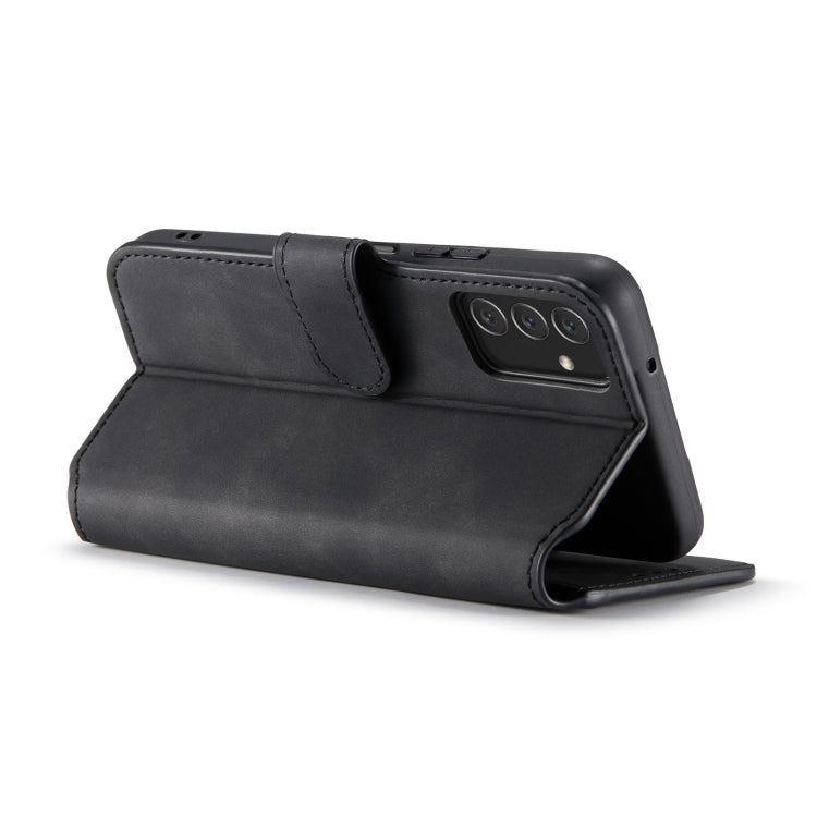 DG.MING Retro Oil Edge Flip Leather Phone Case, Compatible with Samsung Galaxy A13 4G