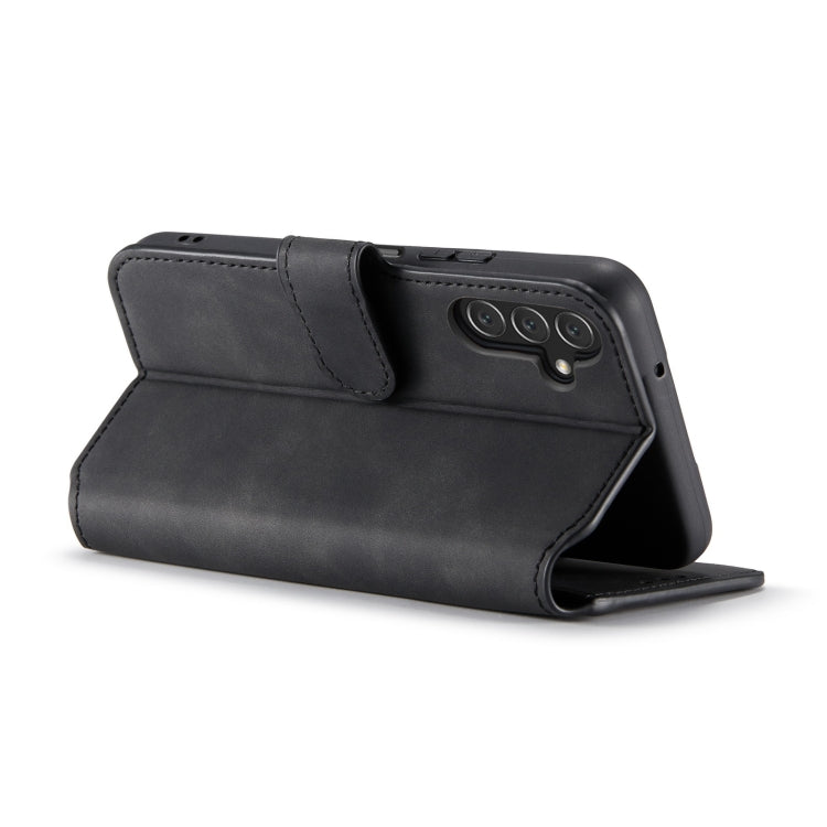 DG.MING Retro Oil Edge Flip Leather Phone Case, Compatible with Samsung Galaxy A13 5G