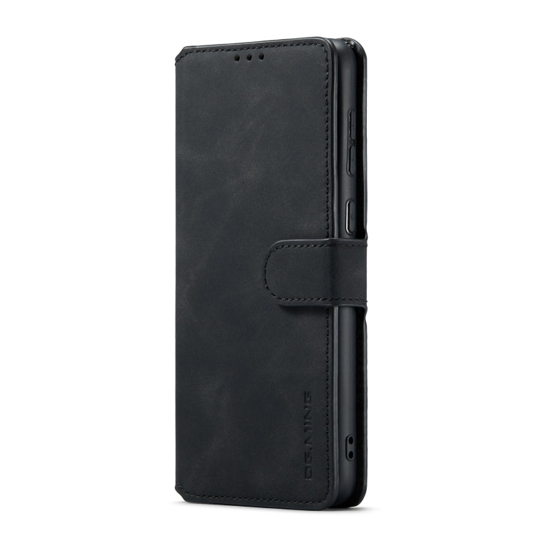 DG.MING Retro Oil Edge Flip Leather Phone Case, Compatible with Samsung Galaxy A33 5G