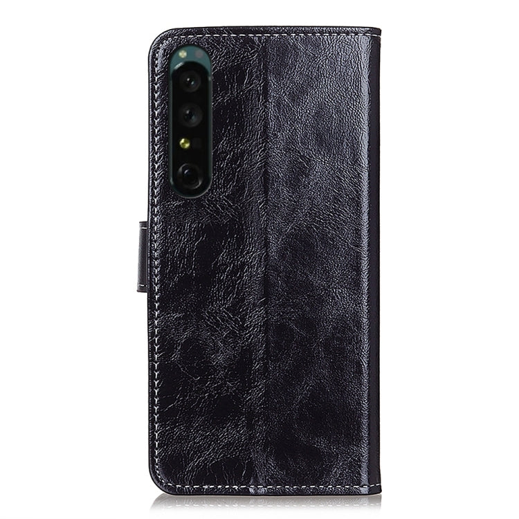 Retro Crazy Horse Texture Horizontal Flip Leather Phone Case, Compatible with Sony Xperia 1 IV