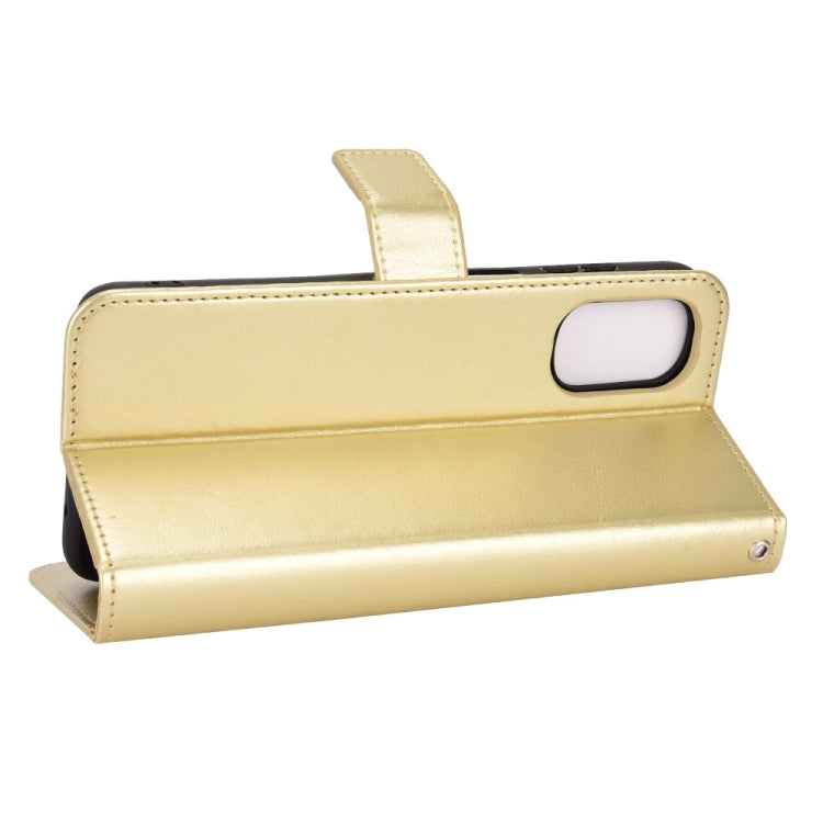 Retro Crazy Horse Texture Leather Phone Case, Compatible with Motorola Moto G22