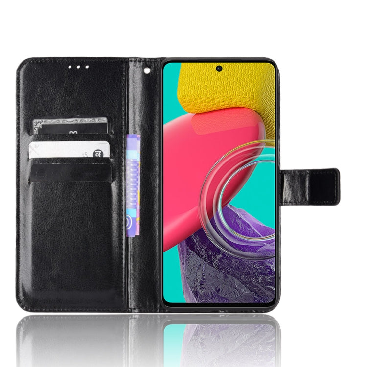 Retro Crazy Horse Texture Leather Phone Case, Compatible with Samsung Galaxy M33 5G
