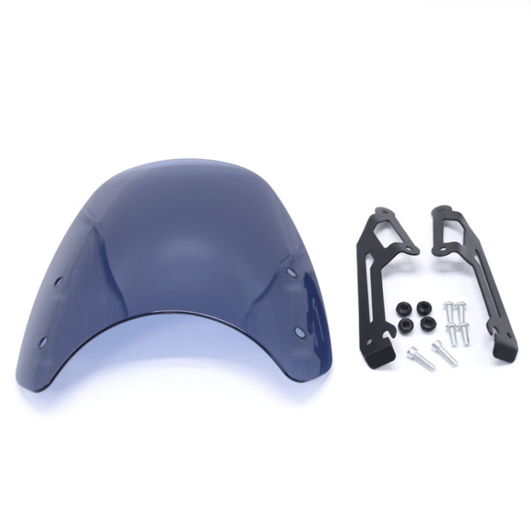 XRL-DF-7654 Motorcycle Headlight Retro Windshield compatible with DUCATI