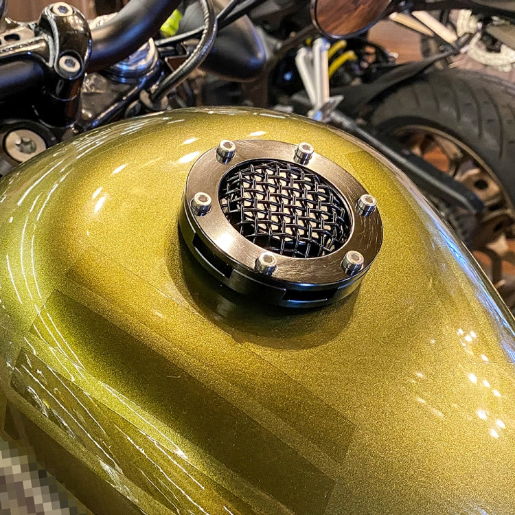 HP-Q088 Retro Motorcycle Modified Fuel Tank Cap compatible with Harley XL883 / X48