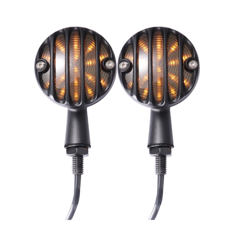 HP-Z056 1 Pair Retro Motorcycle Modified LED Turn Signal compatible with Harley, Compatible with Harley