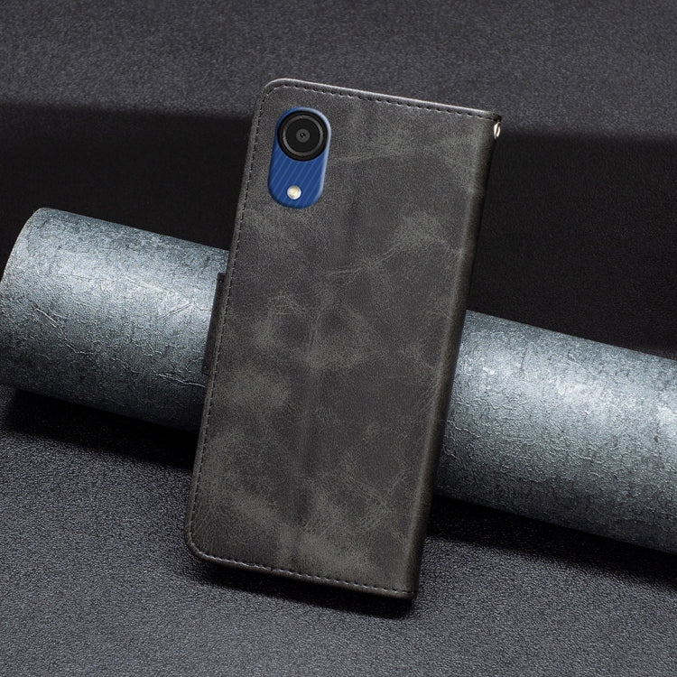 Retro Lambskin Texture Leather Phone Case