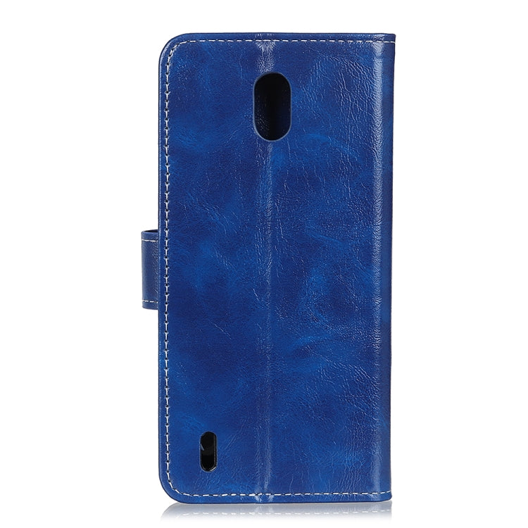 Retro Crazy Horse Texture Horizontal Flip Leather Case with Holder & Card Slots & Photo Frame & Wallet, Compatible with Nokia 1.3