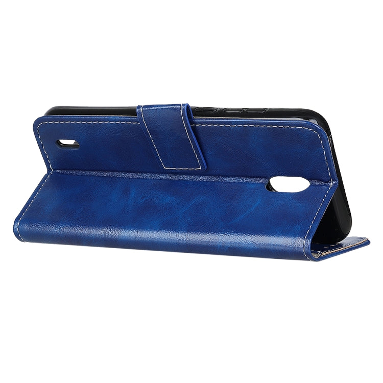 Retro Crazy Horse Texture Horizontal Flip Leather Case with Holder & Card Slots & Photo Frame & Wallet, Compatible with Nokia 1.3