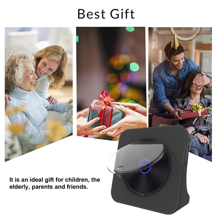 Kecag KC-806 Retro Bluetooth Music Disc Album CD Player, Rechargeable Version