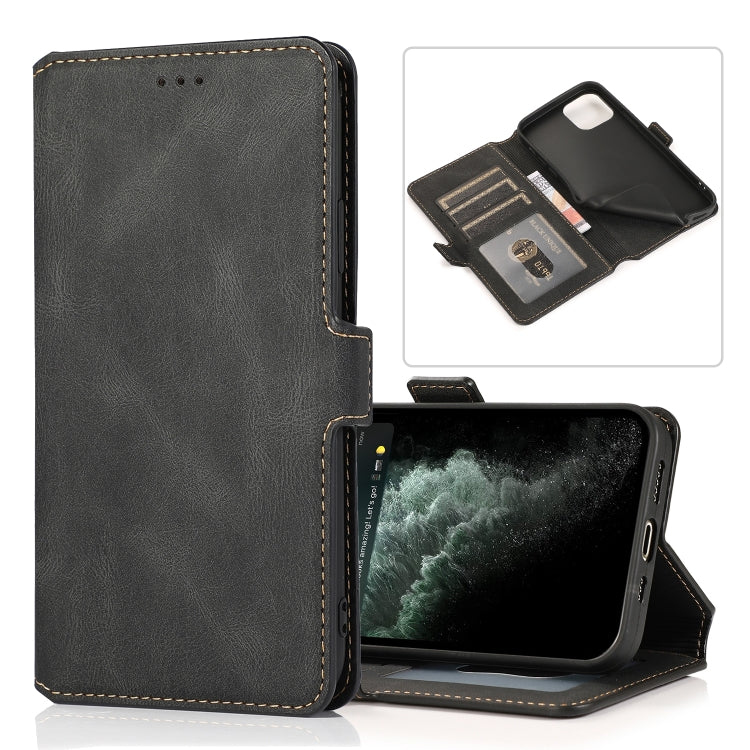 Retro Magnetic Closing Clasp Leather Case