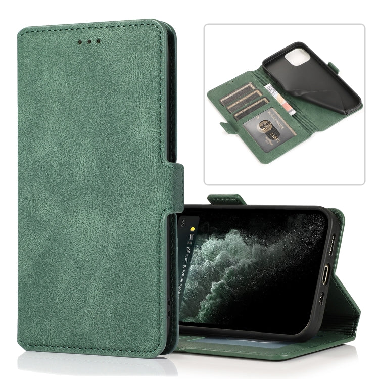 Retro Magnetic Closing Clasp Leather Case