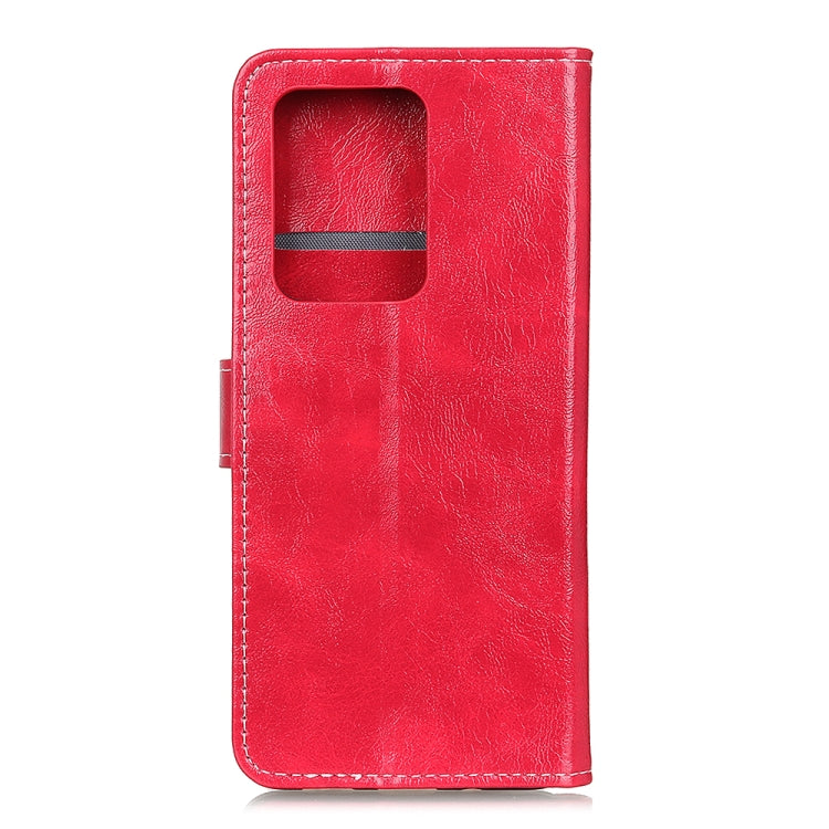 Retro Crazy Horse Texture Horizontal Flip Leather Case with Holder & Card Slots & Photo Frame & Wallet, Compatible with Huawei P40 Pro+