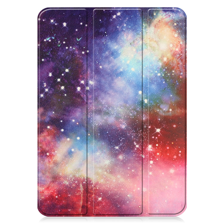 Custer Painted Leather Tablet Case with Holder, For iPad 2025 / 2022