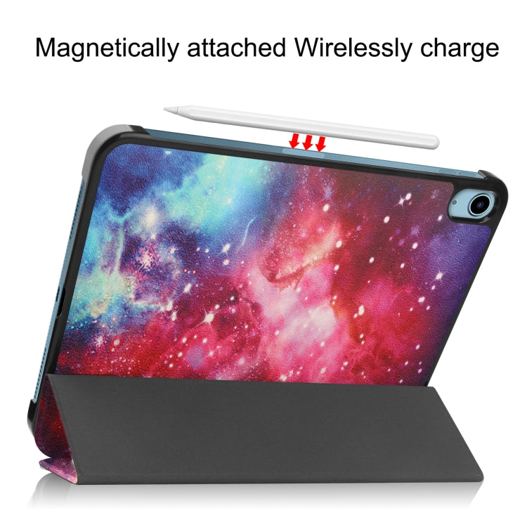 Custer Painted Leather Tablet Case with Holder, For iPad 2025 / 2022