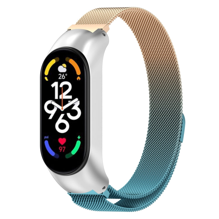 Milan Metal Stainless Steel Watch Band, Compatible with Xiaomi Mi Band 7 / 7NFC