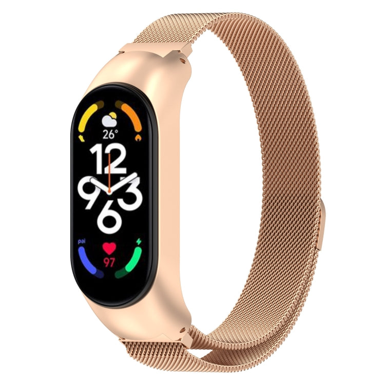 Milan Metal Stainless Steel Watch Band, Compatible with Xiaomi Mi Band 7 / 7NFC