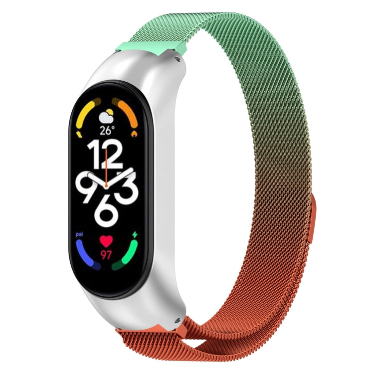 Milan Metal Stainless Steel Watch Band, Compatible with Xiaomi Mi Band 7 / 7NFC