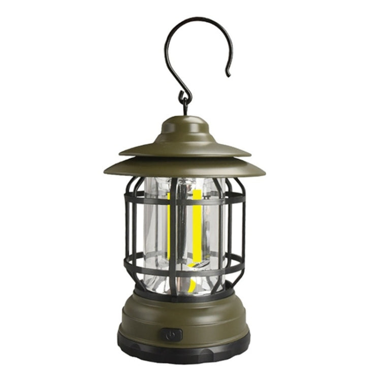 Portable Retro Hanging Lamp Lantern Camping Tent Light, Battery Type, Not Included Battery
