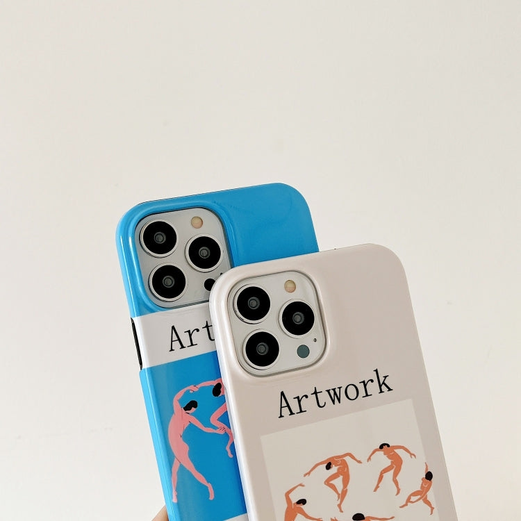 2 in 1 Detachable Painted Pattern Phone Case, For iPhone 14 Pro