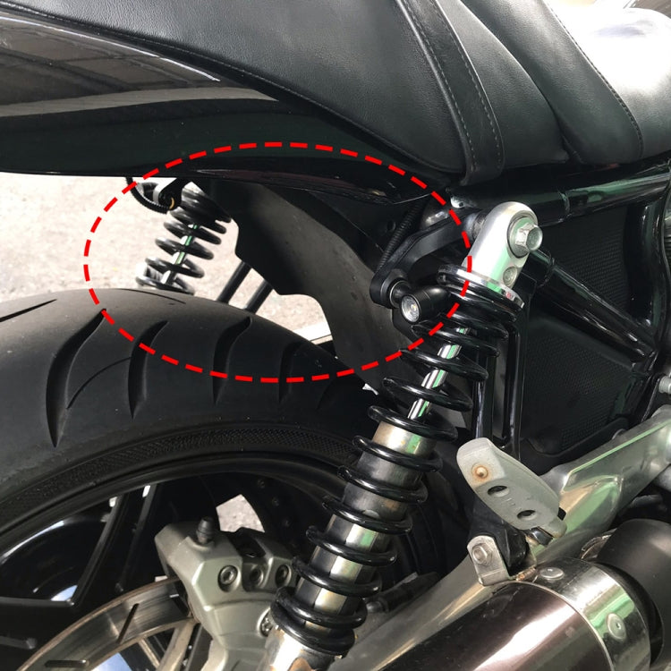 Compatible with Kawasaki / Suzuki / Yamaha / Honda T-S002 1 Pair Motorcycle LED Mini Turn Signal Metal Retro Signal Light, Compatible with Kawasaki / Suzuki / Yamaha / Honda