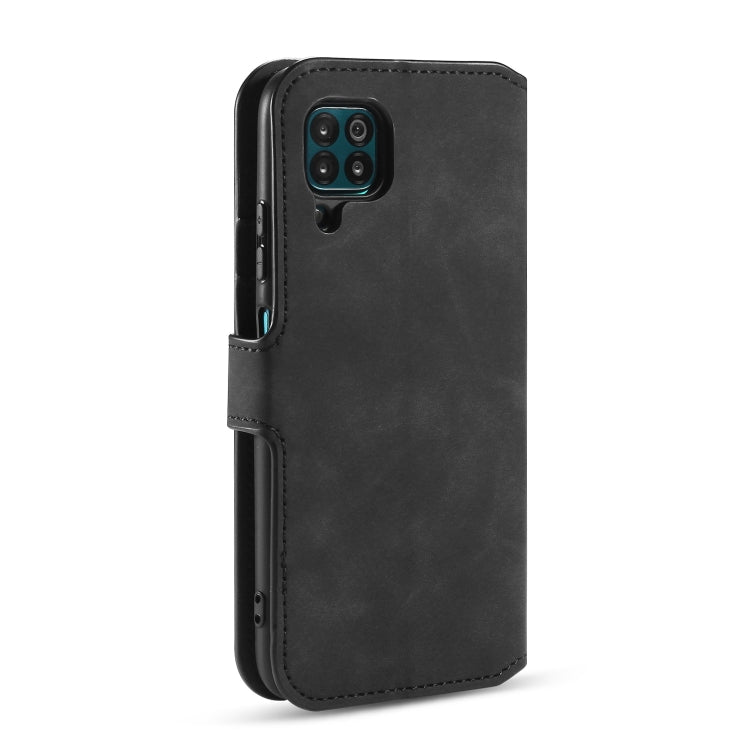 DG.MING Retro Oil Side Horizontal Flip Case with Holder & Card Slots & Wallet, Compatible with Huawei P40 Lite / Nova 6 SE
