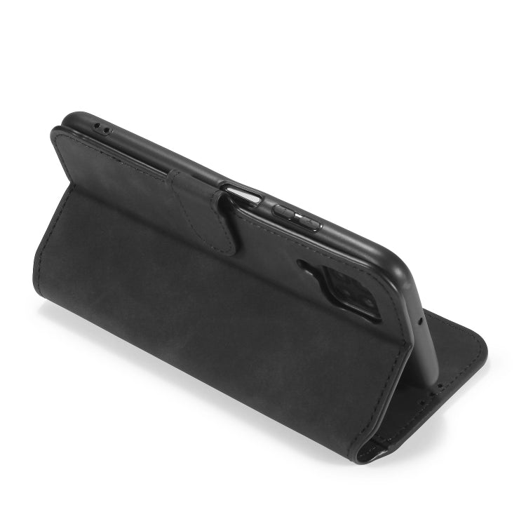 DG.MING Retro Oil Side Horizontal Flip Case with Holder & Card Slots & Wallet, Compatible with Huawei P40 Lite / Nova 6 SE