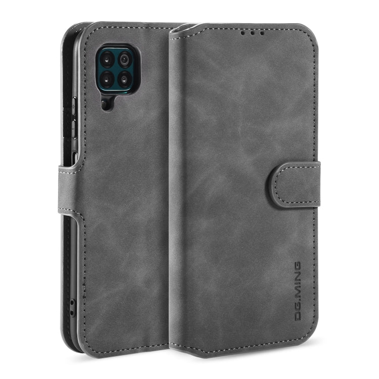 DG.MING Retro Oil Side Horizontal Flip Case with Holder & Card Slots & Wallet, Compatible with Huawei P40 Lite / Nova 6 SE