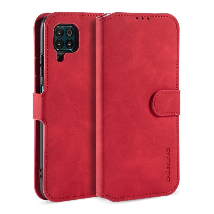 DG.MING Retro Oil Side Horizontal Flip Case with Holder & Card Slots & Wallet, Compatible with Huawei P40 Lite / Nova 6 SE
