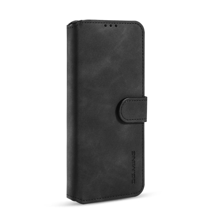 DG.MING Retro Oil Side Horizontal Flip Case with Holder & Card Slots & Wallet, Compatible with Huawei P40 Pro