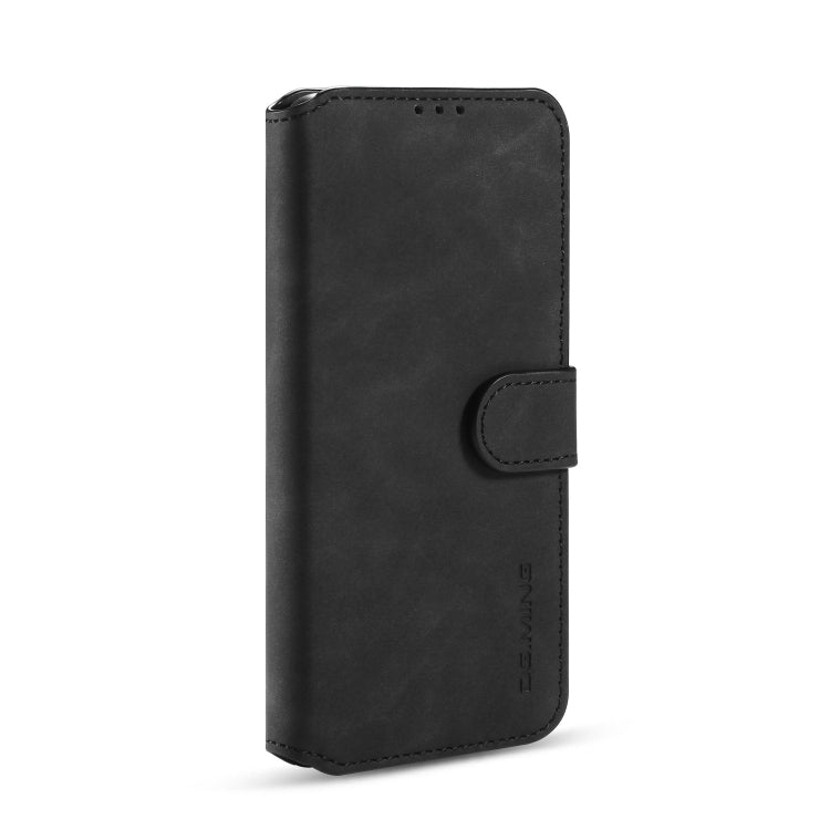 DG.MING Retro Oil Side Horizontal Flip Case with Holder & Card Slots & Wallet, Compatible with Huawei P40