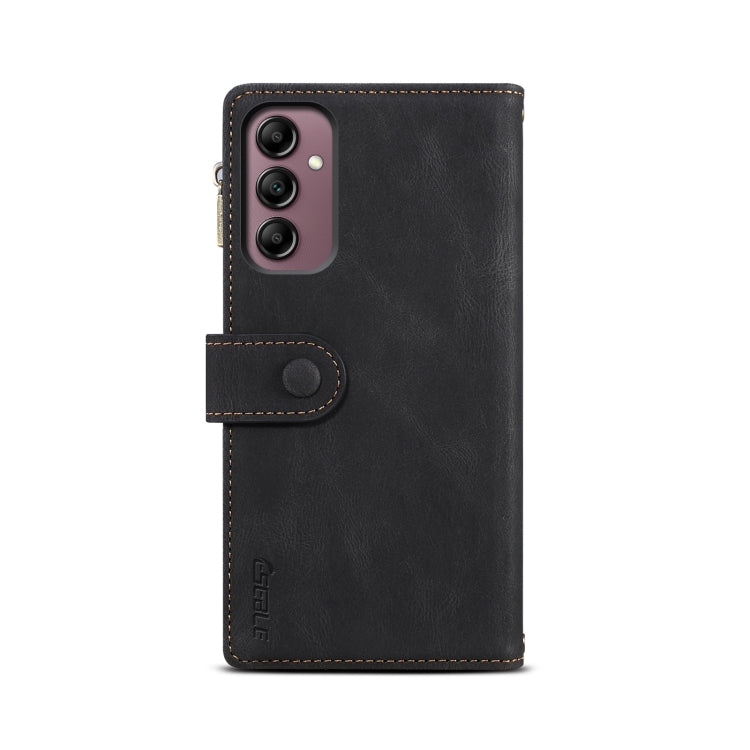 Retro Frosted RFID Flip Leather Phone Case, Compatible with Samsung Galaxy A14 5G