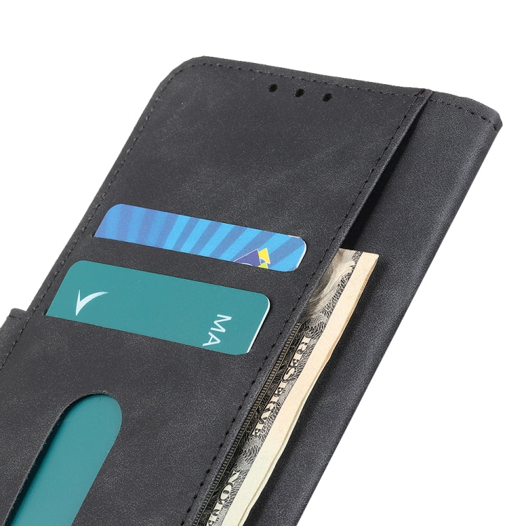 KHAZNEH Retro Texture Horizontal Flip Leather Phone Case, Compatible with Samsung Galaxy S23 FE 5G